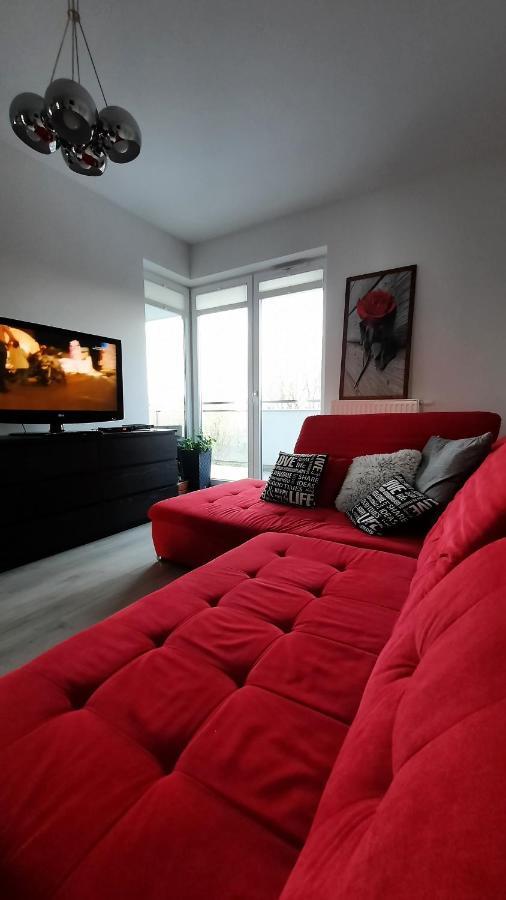 Apartament Widok Z Tarasami Ostróda Esterno foto
