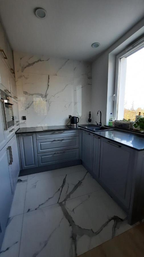 Apartament Widok Z Tarasami Ostróda Esterno foto