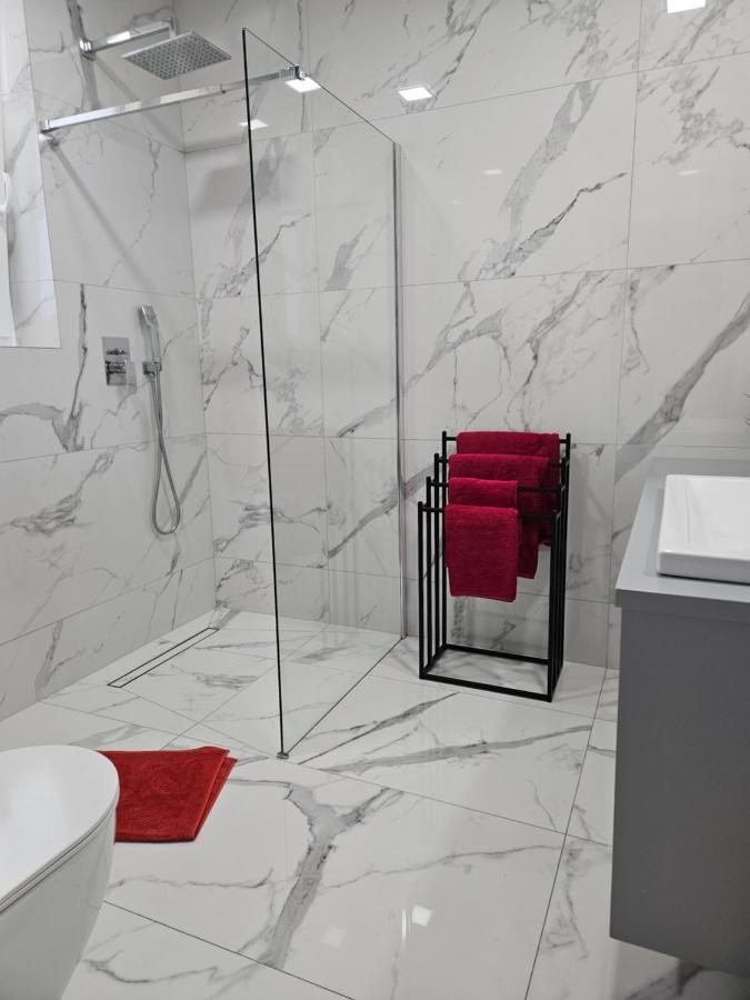Apartament Widok Z Tarasami Ostróda Esterno foto