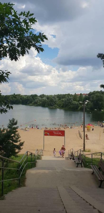 Apartament Widok Z Tarasami Ostróda Esterno foto