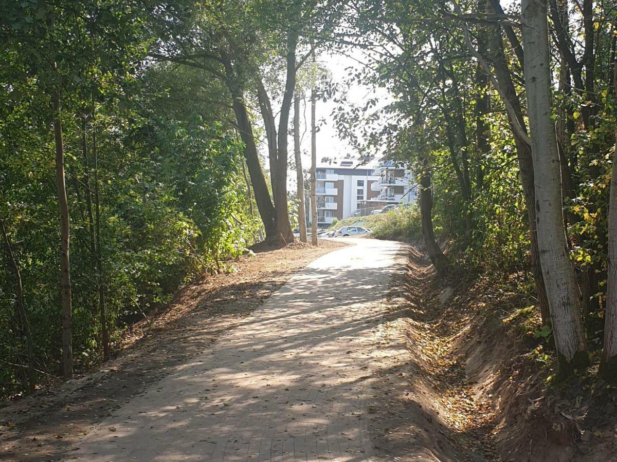 Apartament Widok Z Tarasami Ostróda Esterno foto